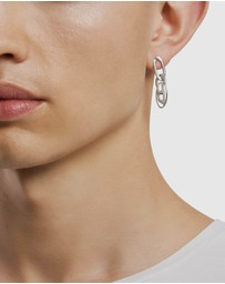 Diesel - Silver-Tone Earring