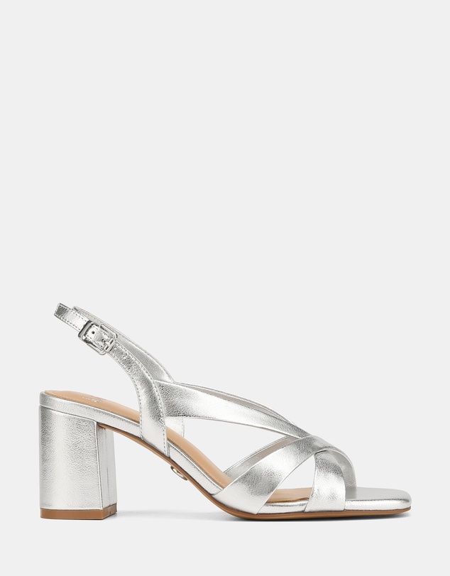Wittner - Josie Metallic Leather Mid Heels