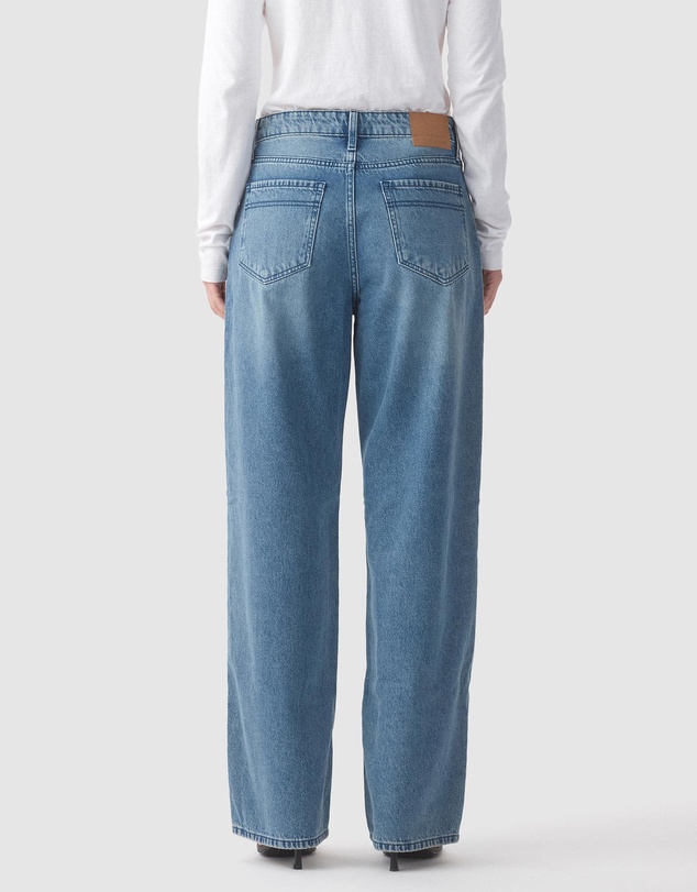 Outland Denim - Olive Cooke x Outland Denim Mid Slouchy Wide Jeans