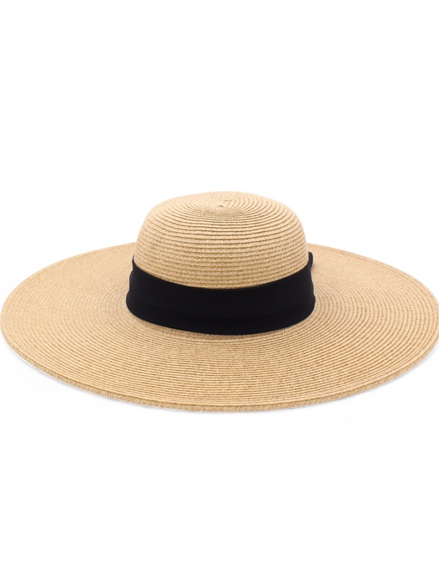 Morgan & Taylor - Adele Floppy Hat in Black