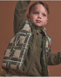 Crywolf - REVERSIBLE ECO-VEST Field Plaid