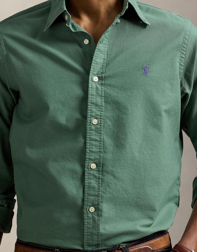 Polo Ralph Lauren - Custom Fit Garment-Dyed Oxford Shirt