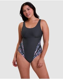 Sans Complexe - Bondi Beach Sporty One-Piece Swimsuit with Bust Support