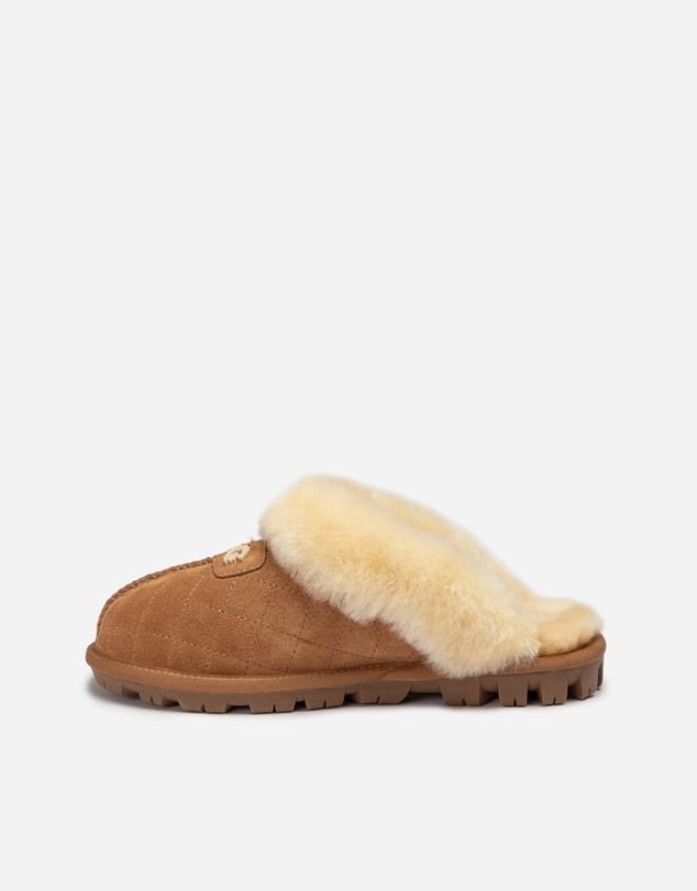 Ozwear Connection Uggs - Ugg Coquette Matelasse Emb Logo Slipper( Detachable Feature)