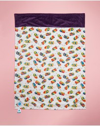 itti bitti - Travel Blanket - Chillin with Mulberry
