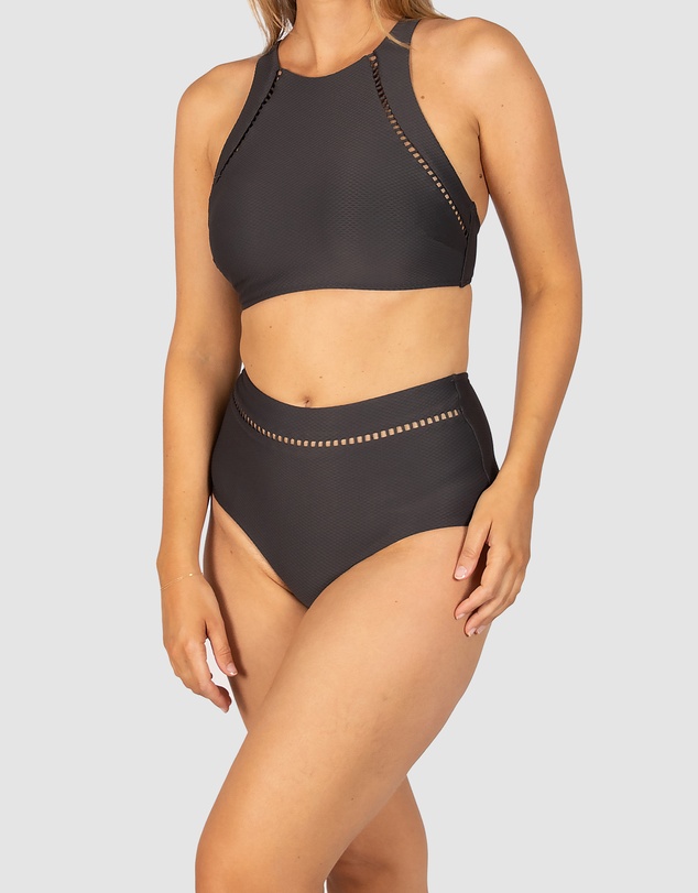 Baku Swimwear - Rococco Lace High Waist Bikini Bottom