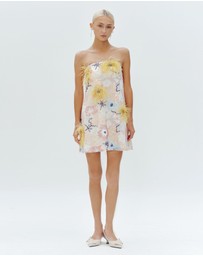 JUSTIN TONG - Jessica Strapless Mini Dress