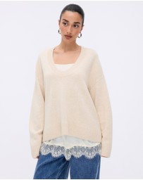 Minima Esenciales - Soren Wool Cashmere Blend Jumper