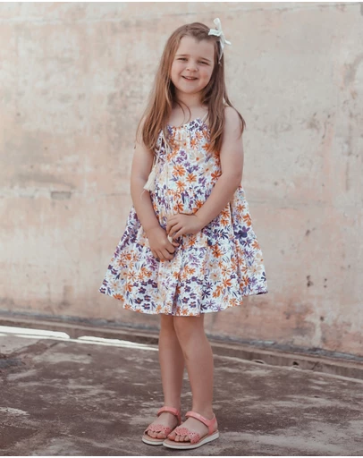 WITH LOVE FOR KIDS - Cotton Muslin Dress - Babies - Kids
