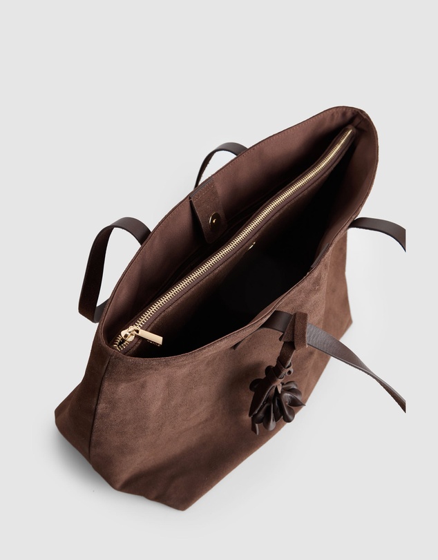 Evity - Elena Suede Tote Bag