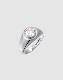 Kuzzoi - ICONIC EXCLUSIVE - Ring Cubic Zirconia 925 Sterling Silver