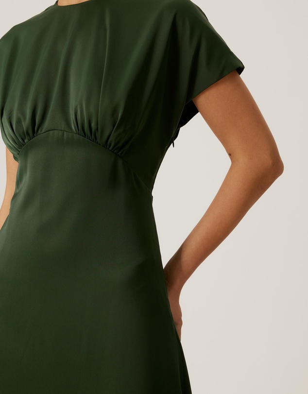 Tussah - Reena Satin Midi Dress