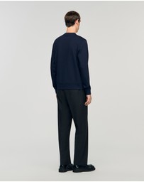 Sandro - Single Coeur Crewneck Sweatshirt
