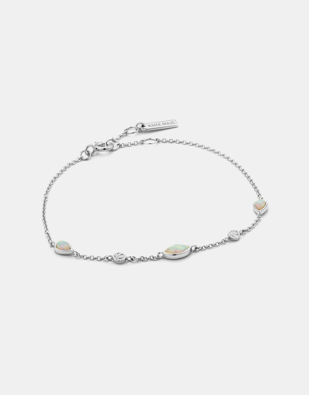 Ania Haie - Ania Haie Opal Colour Bracelet - Silver