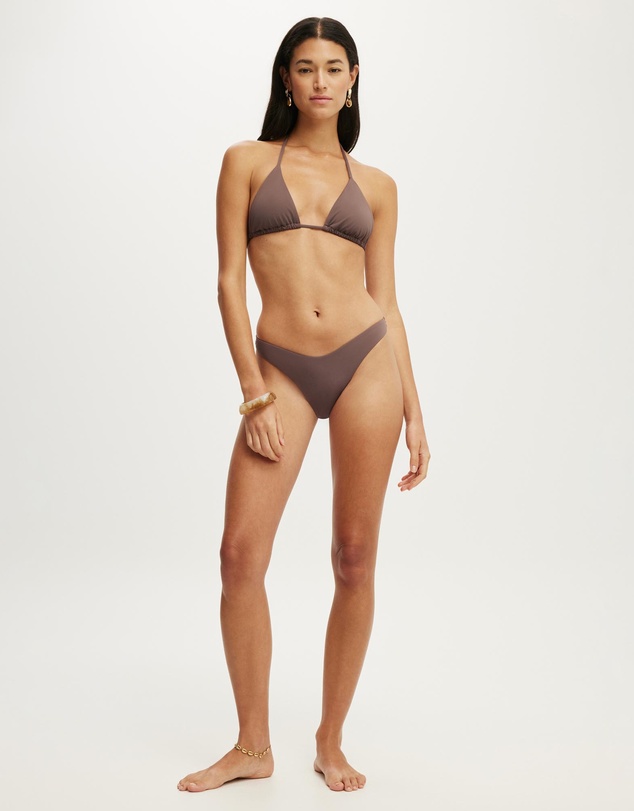 Cotton On Body - Soft Dip High Side Brazilian Bikini Bottoms
