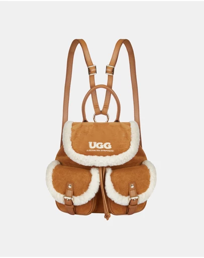 EVERAU - Australian Shepherd Ugg Charlie Backpack Cow Suede Upper Bags