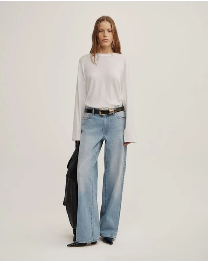 Witchery - Mid Rise Wide Leg Jean
