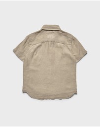 Academy Brand - Kids Hampton Linen SS Shirt