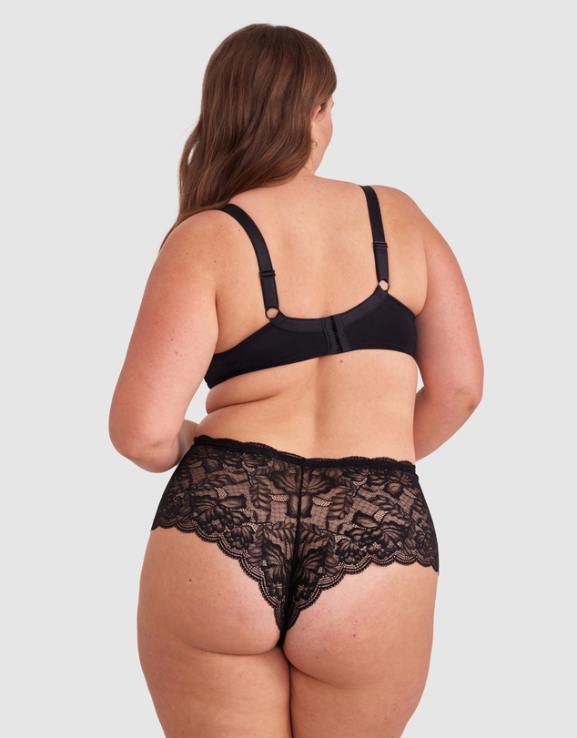 Bras N Things - Romance Shortie - Black