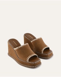 Jo Mercer - Frankie High Wedge Sandals