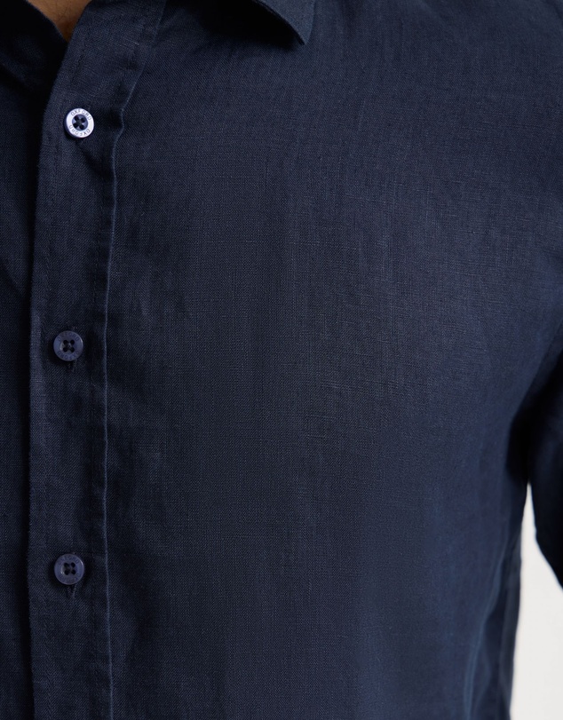 Oxford - Copper European Linen Shirt