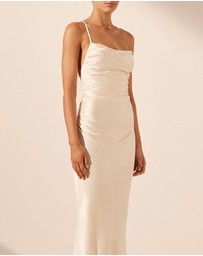 Shona Joy - La Lune Lace Back Maxi Dress