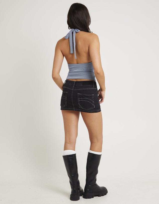 Insight - Niche Denim Mini Skirt
