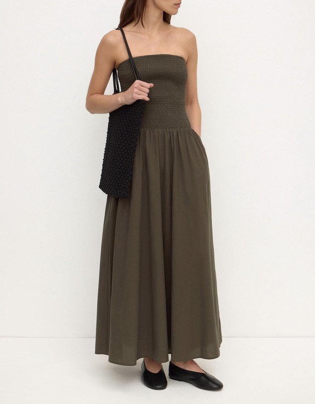 Assembly Label - Connie Cotton Shirred Dress