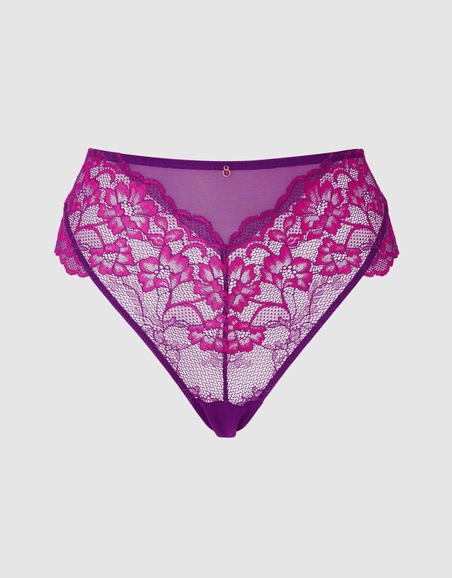 Ann Summers - Sexy Lace Two Tone High Waist Brazilian Briefs