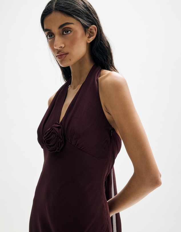 Minima Esenciales - Rodin Halter Maxi Dress