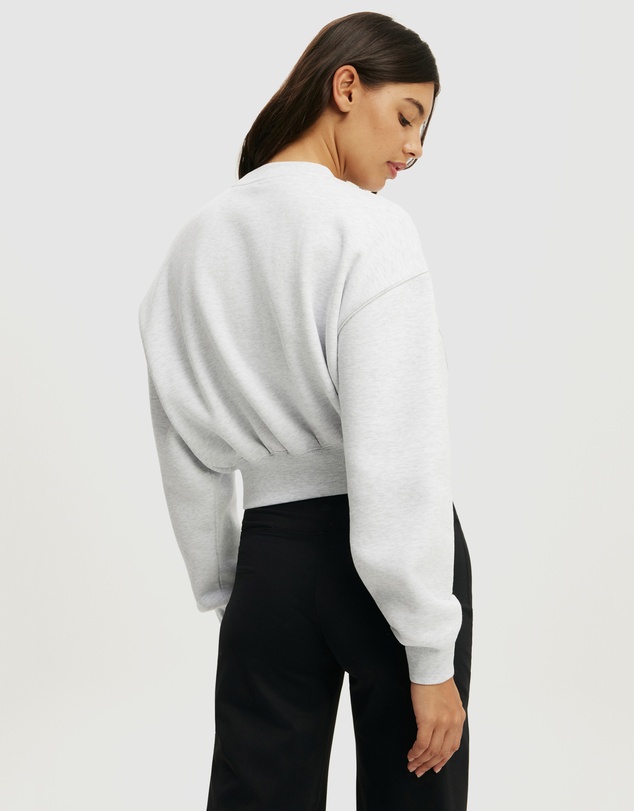 Cotton On Body Active - Plush Cropped Crew Sweat