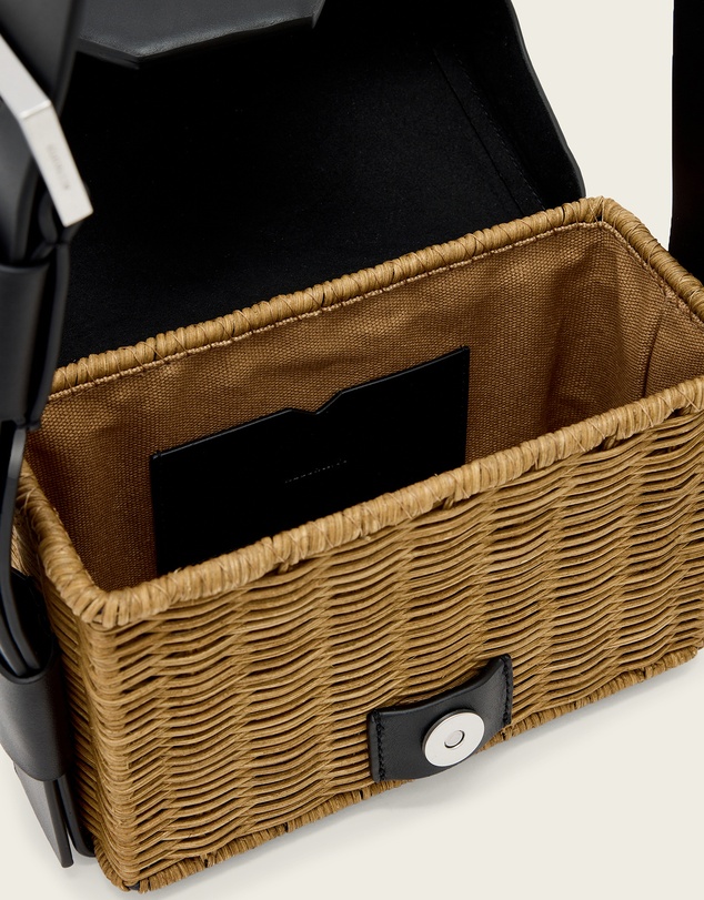 AllSaints - Monique Wicker Crossbody Bag