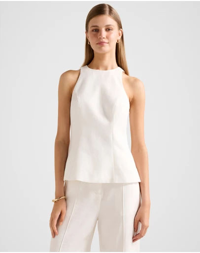Forever New - Liliana Linen Top