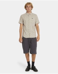 RVCA - Mens That'll Do Short Sleeve Shirt