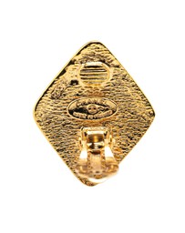 Pre-Loved by Azura Reborn - Pre-Loved Gold Plated CC Clip On Earrings
