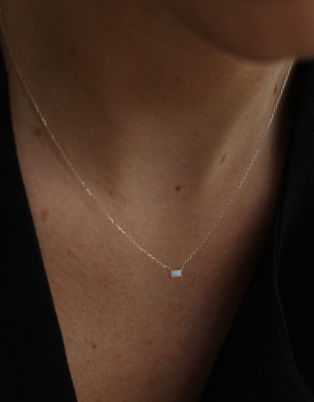 Luna Rae - Solid Gold - Estella Necklace