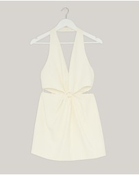 Revibe - Repaired MISHA The Wander Twill Mini Dress - AU 10