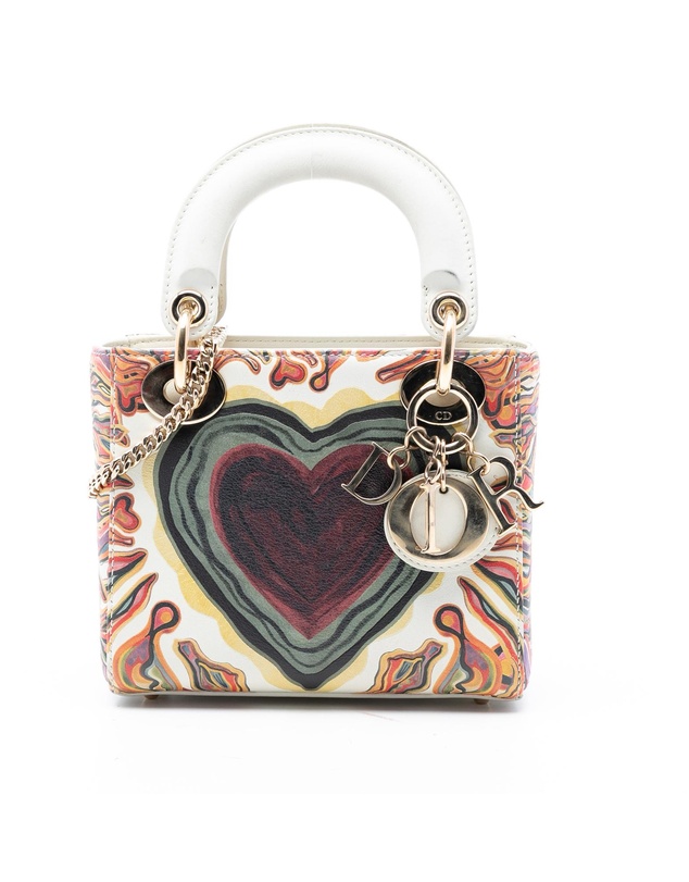 Pre-Loved by Azura Reborn - Pre-Loved Limited Edition Mini Calfskin Lady DiorAmour Lady Dior