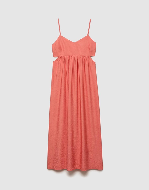 M.N.G - Girly Midi-Dress with Cut-Out