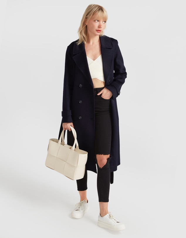 Belle & Bloom - Front Runner Belted Coat