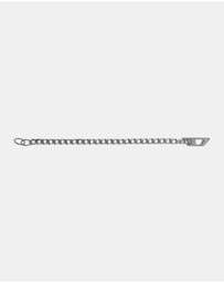 Diesel - Steel Silver Tone Bracelet