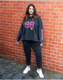 Love Your Wardrobe - LYW & Co Multi Print Sweat Top