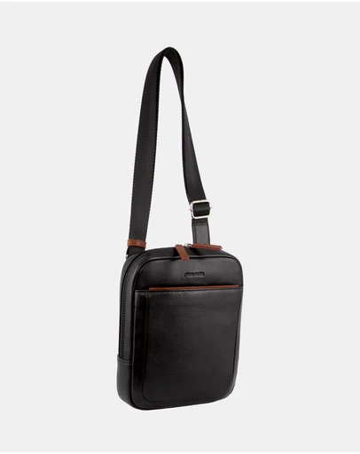 Pierre Cardin - Pierre Cardin Leather Cross Body Bag