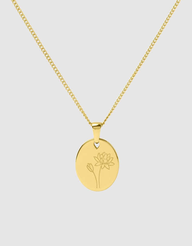 Pastiche - July Birth Flower Necklace