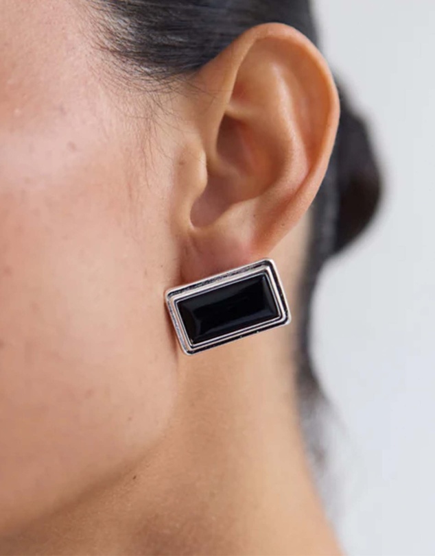 Heaven Mayhem - Archer Rectangle Earrings