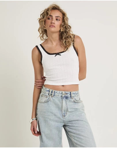 Insight - Marabell Lace Tank Top