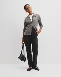 Country Road - Merino Long Sleeve Knit Shirt