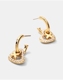 MIMCO - Encanto Heart Hoop Earrings