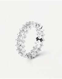 PDPAOLA - Slim Dumbo Silver Ring