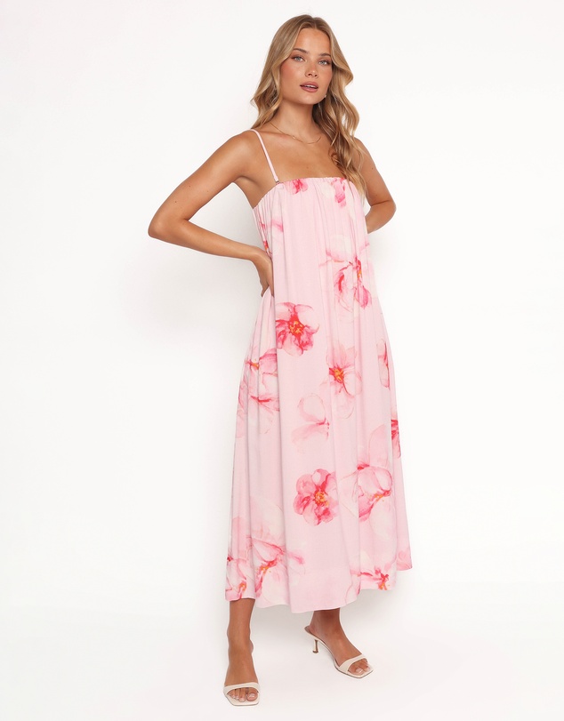 Petal & Pup - Margherita Maxi Dress - Pink Floral